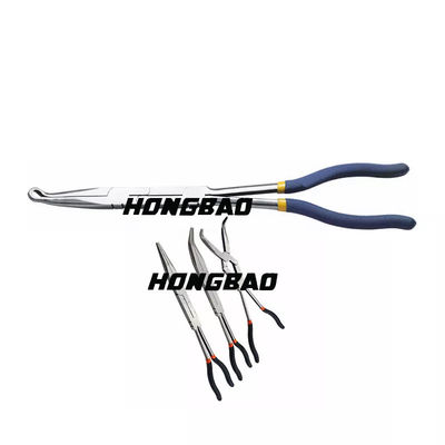 280mm 11&quot; 13&quot; pinze lunghe di portata raddoppiano la tenuta unita del cavo della clip della metropolitana del tubo flessibile di X 8mm