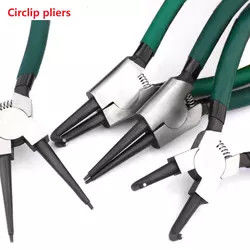 Pinze di anello elastico diritte esterne resistenti dentro Bent Jaw For Ring Remover