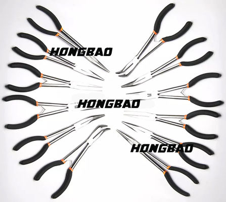 11&quot; Bent Nose Long Reach Pliers ha messo una clip ad angolo extra-lunga da 45 gradi ha curvato
