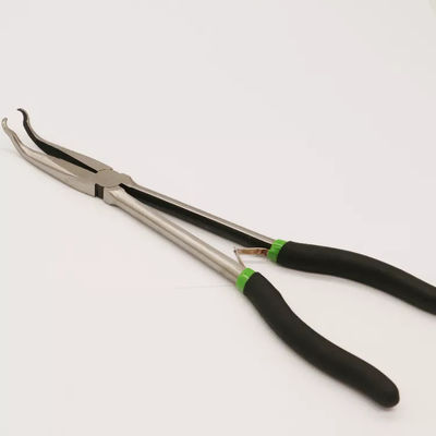 L'ago di Bent Head Needle Nose Pliers 4 ha messo diritto a 11 pollici curvo 45 90 gradi