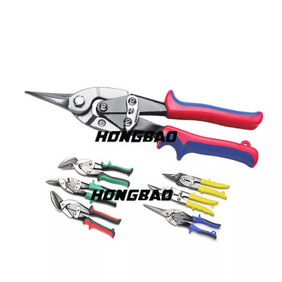 9 10&quot; colpi di forbici di aviazione per le piccole mani Tin Left Right Straight di plastica