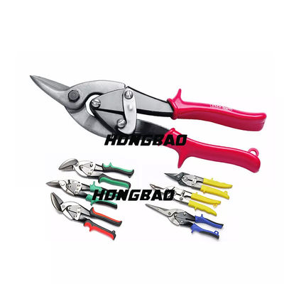 9&quot; 10&quot; goccia di Tin Aluminum Metal Sheet Cutting dello strumento del taglio di sinistra del colpo di forbici di aviazione hanno forgiato il calibro 16