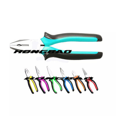 L'elettricista lungo Insulated Combination Plier del naso cade le maniglie molle forgiata 6&quot; 7&quot; 8&quot; europeo