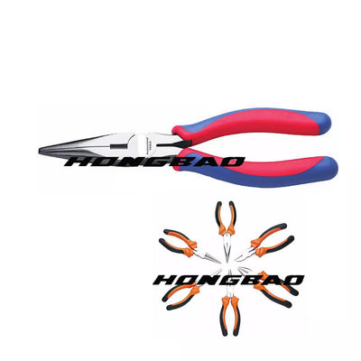 La piccola goccia gialla isolata standard della pinza di combinazione ha forgiato le prese molle ergonomica 6&quot; 7&quot; 8&quot;