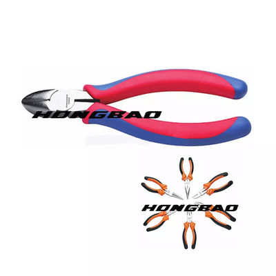 La piccola goccia gialla isolata standard della pinza di combinazione ha forgiato le prese molle ergonomica 6&quot; 7&quot; 8&quot;