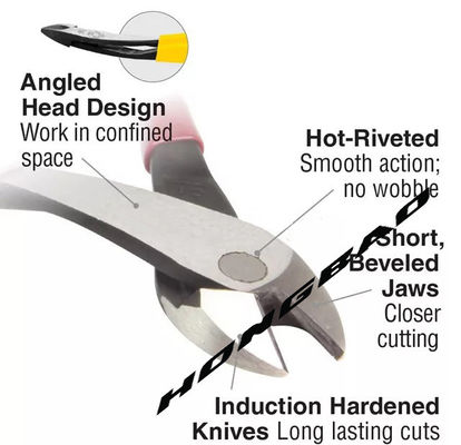 9&quot; grande acciaio di Bent High Leverage 60# CRV del gancio delle taglierine laterali ad angolo resistente