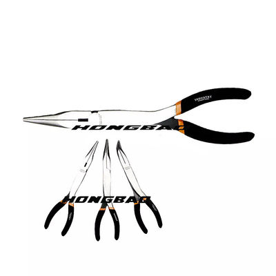 portata lunga del naso di 160mm di 11&quot; 170mm della clip media diritta a 8 pollici a 6 pollici lunga 200mm delle pinze