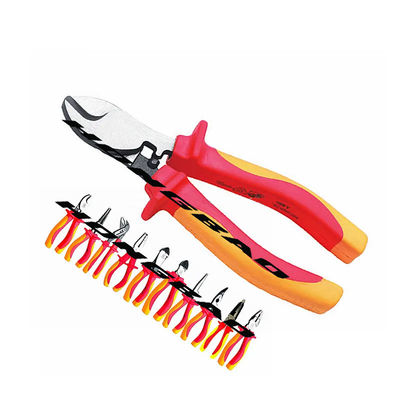6 7 8&quot; pinze di combinazione del bordo dell'aumento isolate VDE dell'insieme di strumenti degli elettricisti parteggiano guardalinee Pliers della taglierina