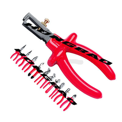 6&quot; 1000V isolato immerso tratta la pinza lunga tagliente elettrica di taglio del lato del naso di CA del naso di tensione lunga delle pinze CR-V 1000 V
