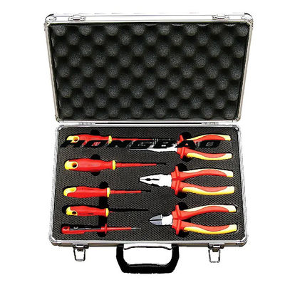 Set di strumenti isolato del VDE 8 insieme ergonomico del cacciavite isolato della maniglia della presa del pacchetto del pezzo 1000v