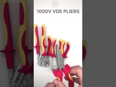 gli attrezzi per bricolage del VDE 1000V hanno messo 200mm che le pinze di spogliatura a 8 pollici del conduttore isolato cablano la piegatura